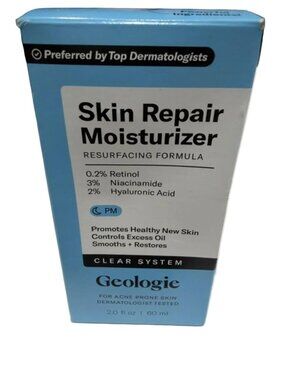 Geologie Clear System Skin Repair Moisturizer - 0.2% Retinol - 2 fl oz: Paraben-